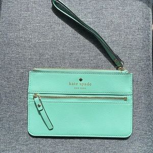 Kate Spade | Mint Green Wristlet